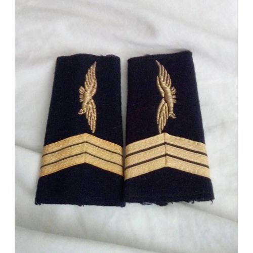 2 Fourreaux D'épaule Sergent Chef Armée De L'air