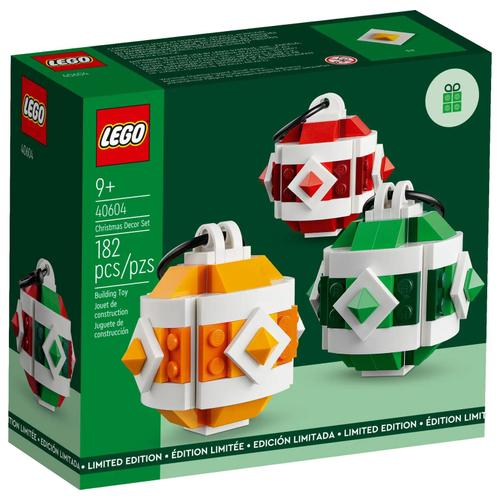 Lego Saisonnier - Set De Décorations De Noël - 40604