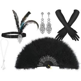 Ensemble daccessoires années 1920, 5 pièces – Accessoires Gatsby le