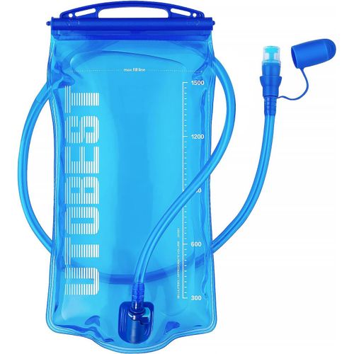 Eryi-Poche D'hydratation, Poche À Eau 1l 1,5l 2l 3l, Sac À Eau Sans Bpa, Réservoir D'eau Anti-Fuite Pour Course À Pied, Cyclisme, Randonnée, Camping