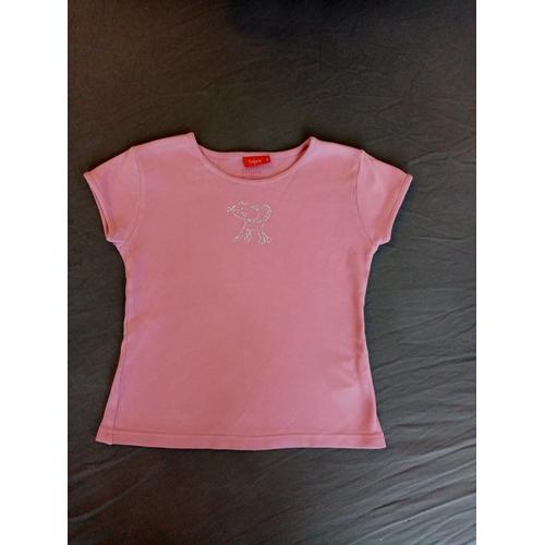 T-Shirt Rose Taille 6 Ans