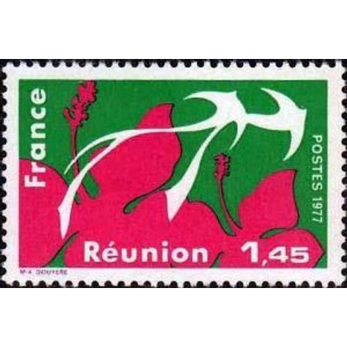 Timbre France 1977 Oblitéré - Réunion - 1.45 Yt1914