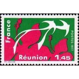 Timbre France 1977 Oblitéré - Réunion - 1.45 Yt1914