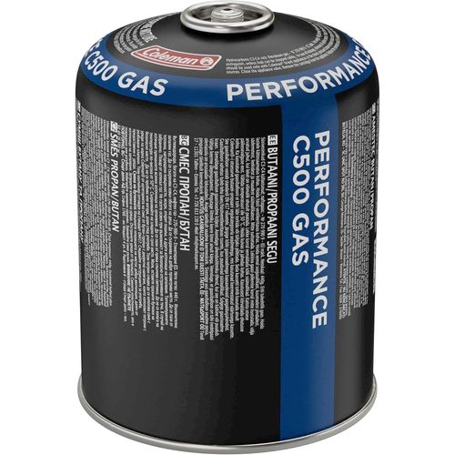 Eryi-Cartouche Gaz C500 Performance, Cartouche Valve Avec Valve À Vis, Adaptée Aux Réchauds Our Grils De Camping, Mélange Butane/Propane Puissant De 440 G, Utilisation Jusqu'au Point De Congélation