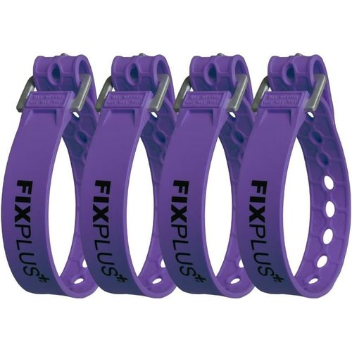 ERYI-- Lot De 4 Sangles D'Arrimage Pour Sécuriser, Fixer, Regrouper Et Serrer, En Plastique Spécial Avec Boucle En Aluminium, 35 Cm X 2,4 Cm