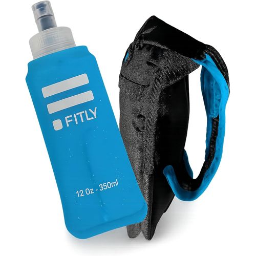 Eryi-Running Handheld Water Bottle 12 Oz Soft Flask - Bouteille D'eau À Main Pour Les Coureurs, La Randonnée, Le Ski Et L'extérieur - Fits F2, F2, F3 & F4 Collapsible Flask