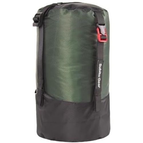 Eryi-Sac De Compression En Nylon 70d Pour Sac De Couchage, Sac De Rangement Ultraléger 1l/5l/7l/17l/25l Pour Voyage, Camping, Randonnée, Randonnée