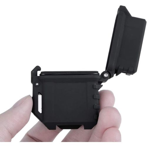 ERYI-Étui De Rangement Pour Briquet Tactique Porte-Organisateur De Conteneur Pour Briquet Pour Réservoir Intérieur Zippo Outil De Survie De Camping En Plein Air