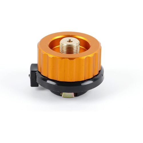Eryi-Adaptateur De Réservoir De Carburant De Camping En Plein Air Pour Réchaud De Camping/Randonnée, Adaptateur De Gaz Butane (Connecteur De Poêle)