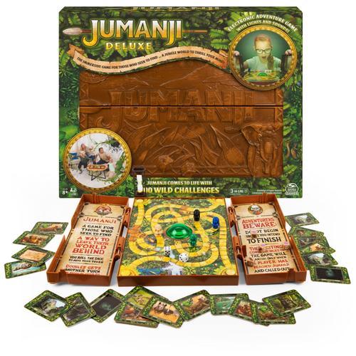 Spin Master Games Jumanji Jeu De Société Avec Centre Vidéo Pour Les Familles Et Les Enfants Âgés De Plus De 8 Ans 6061778 Multicolore