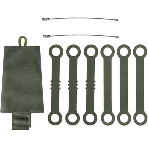 ERYI-Pochette Pour Bâtons Lumineux,Supports De Lampes Chimiques Tactiques Avec Corde De Suspension Pour Camping,Pêche Et La Chasse D'Aventure En Plein Air