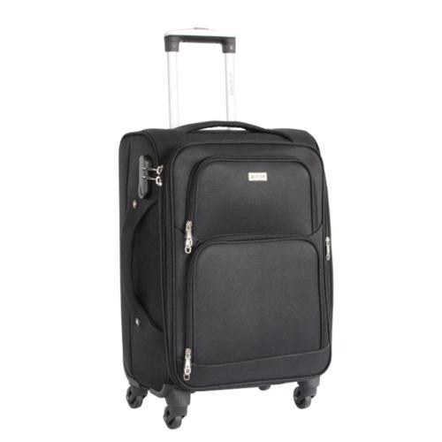 ALISTAIR Plume 2.0 - Valise Taille Petite 58cm – Toile Souple - Noir