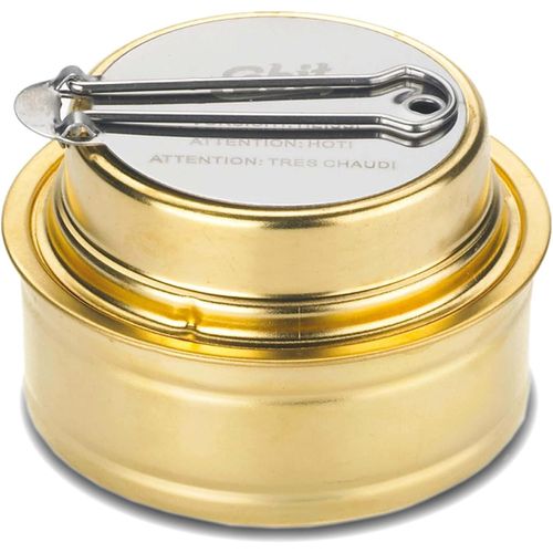 Eryi-Brûleur À Alcool - Brûleur À Alcool Compact Pour Spiritus - Accessoire Pour Réchaud De Camping - H 52 X Ø 74 Mm
