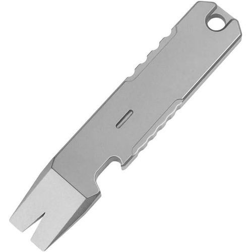 Eryi-Pry Bar Edc, Porte-Clés Barre Levier En Titane Cnc Avec Ouvre-Bouteille/Fonction De Coupe Rapide Pour Le Camping En Plein Air Jungle Aventure Chasse