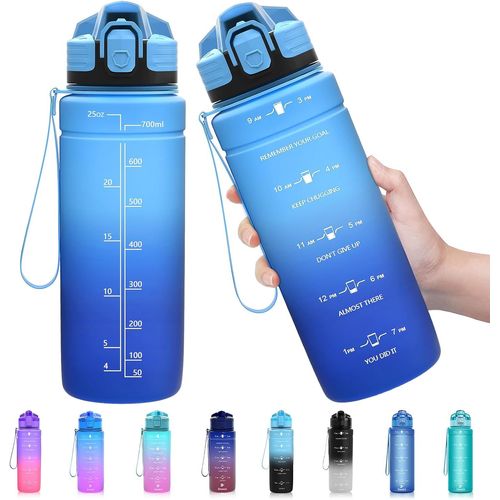 Eryi-Gourde Sport, Bouteille Eau Plastique Réutilisable Sans Bpa, 500ml/700ml/1000ml/1500ml, Anti Fuite Gourde Pour Enfant & Adulte, Convient Pour Randonnée, École, Bureau, De Plein Air, Fitness
