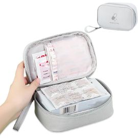 Eryi-Mini Trousse De Premiers Soins Vide Pour Voyage Et Extérieur - 1 Pièce, Portable Pour La Maison - Parfaite Pour Les Urgences En Déplacement, Petit Sac Pour Les Urgences Médicales 