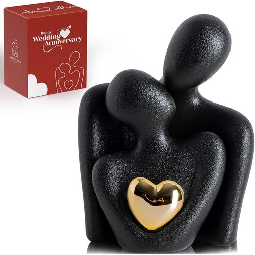 Eryi-Décoration De Chambre À Coucher Pour Couples, Décoration De Support Tv Knick Knacks, Statue Et Sculpture En Porcelaine Pour Couple, Figurine Romantique Pour Spectacle D'amour, Décoration De