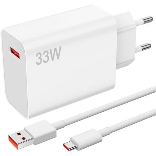 ERYI-33W Chargeur Rapide Usb Avec Câble Usb C 1M Pour Xiaomi Pad 6 5 Redmi Pad Pro 5G Note 13 12 Poco M6, Chargeur Turbo Pour Pocophone F2 Mi 9 10T 11 Lite 5G Note 12S 10 Pro X5 M6, Adaptateur De Cha