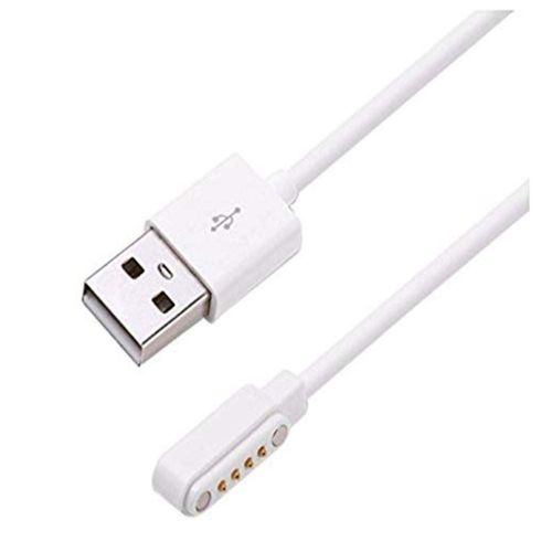 ERYI-Montre Intelligent Cordon Chargeur Câble Magnétique,Chargeur D'Aspiration Magnétique À 4 Broches Pour Gt88, Gt68, Kw08, Kw18, Kw88, Kw98, Kw99, Kw28, Fs08, Gv68,Kw06
