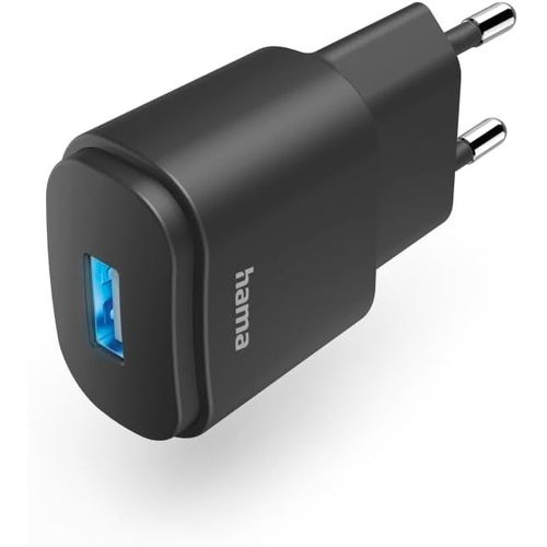 Eryi-Chargeur Secteur Usb A 6w (Bloc Secteur 5v/ 1.2a, Adaptateur Universel, Temoin Led, Chargeur Replacement Pour Iphone 14/14 Pro, Samsung Galaxy, Sony, Xiaomi, Huawei, Wiko) Blanc