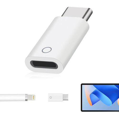 ERYI-Adaptateur Usb C Pour Apple Pencil 1 Ère Génération, Charge Rapide Et Facile, Compatible Avec Ipad 10Ème Génération Connecteur Mâle À Femelle Prise En Charge Du Couplage Bluetooth Pratique Et Po