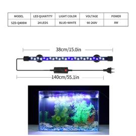 Achetez 2pcs 10 Pcs Rvb Submersible Sous-marin Light Pour Aquarium de  Piscine, Avec 2 Télécommande de Chine