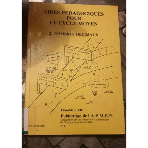 Audes Pédagogiques Pour Le Cycle Moyen, 2. Nombres Décimaux