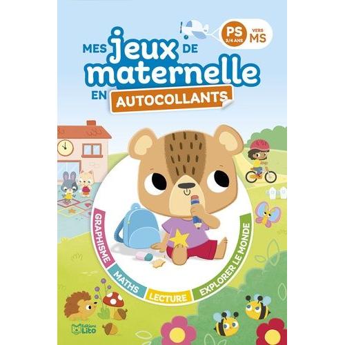 Mes Jeux De Maternelle En Autocollants - Ps Vers Ms