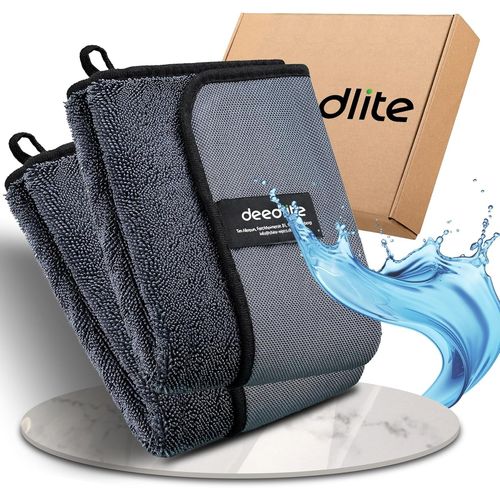 Eryi-Shiny Bath Wipes Totalclean Chiffon Microfibre Xxl Original, Torchons Lavette Microfibre Ménage Plus Doux, Plus Absorbants, Non Pelucheux, Pour Maison, Cuisine, Voiture, Shiny Bath Serviette