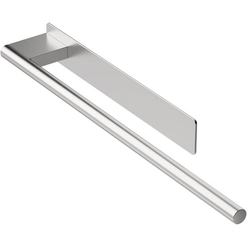 ERYI-M34453A, Porte Serviette Salle De Bain Sans Perçage, Porte-Serviettes Mural En Inox, Adhésif 3M, 39 Cm, Argent
