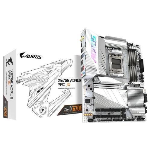 GIGABYTE GiBy X670E AORUS PRO X X670 Carte mère ATX