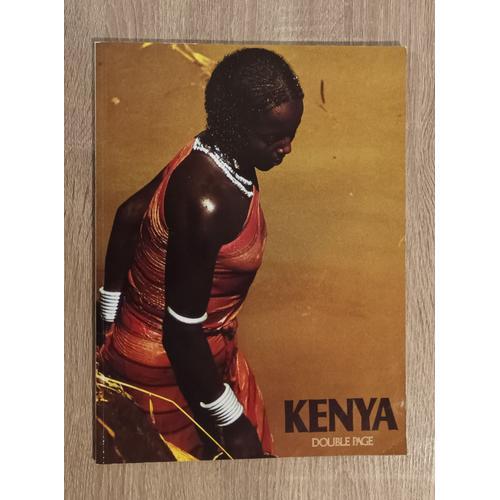 Kenya Photos Double Page 1985 / Avec Un Extrait Du Roman De Joseph Kessel : Le Lion / Voyage Tourisme Afrique Photographies