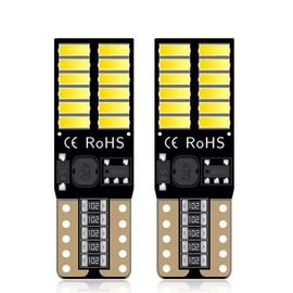 Magnet 2 Ampoules Canbus Anti-Erreur 24 Led Smd T10, 12v Intérieur, Plafonnier, Boite À Gant - Auto Et Moto