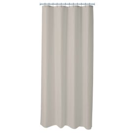 Rideau de douche uni en polyester