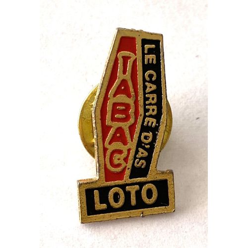 Pins Tabac Loto Le Carre D'as La Carotte Du Buraliste