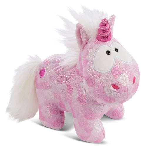 Nici Pink Diamond 22 Cm ? Peluche Licorne Pour Filles, Garçons Et Bébés ? Jouet Animal À Câliner Et Pour Jouer ? Peluches Animaux Douillets ? Doudou Original ? Licornes ? Rose 47633