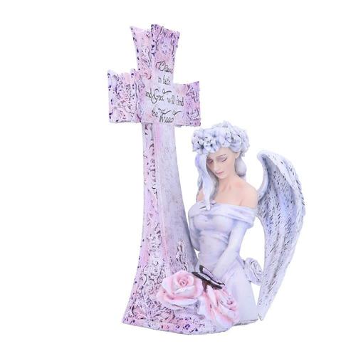 Weave In Faith Angel Figurine Par Jessica Galbreth 26cm