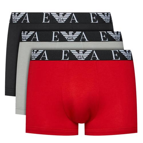 Sous V?Tement Boxer Ea7 Emporio Armani Pack De Trois Boxers Multicolor