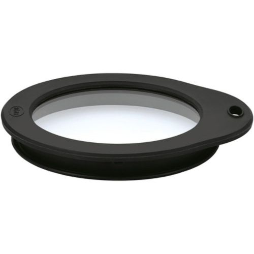Eryi-Couvercle Fraîcheur En Verre Avec Bord En Silicone - Couvre Tout Alimentaire Pour Fermer Saladiers, Bols, Casseroles - Passe Au Lave-Vaisselle, 8 Cm, Noir