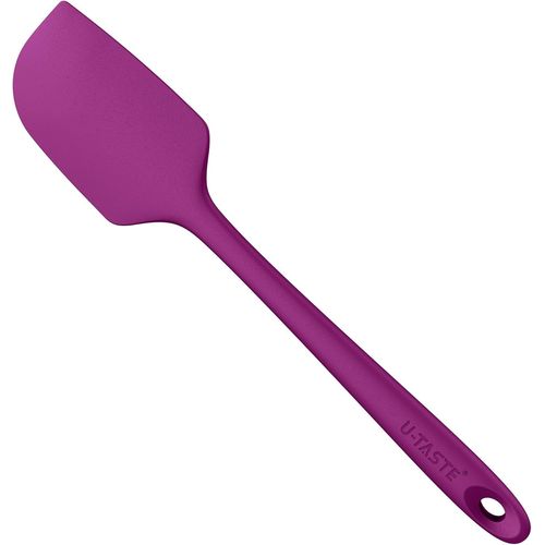 Eryi-Grande Spatule En Silicone: 250¿ Résistant À La Chaleur Maryse Grattoir Flexible Et Antiadhésif, Ustensile De Cuisine Pour La Cuisson Pour Mélanger Remuant Raclant (29cm, Mauve)