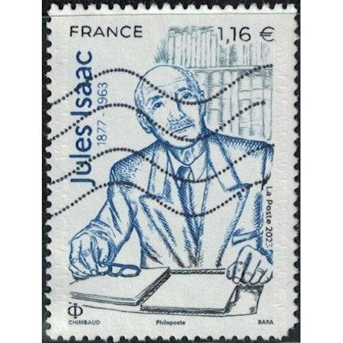 France 2023 Oblitéré Used Jules Isaac Historien Y&t Fr 5706 Su