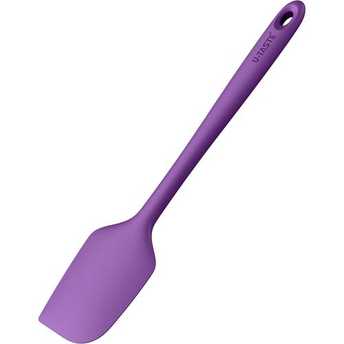 Eryi-Grande Spatule Silicone De 35.6cm: 250¿ Résistant À La Chaleur Maryse Grattoir Flexible Et Antiadhésif, Ustensile De Cuisine Pour La Cuisson Pour Mélanger Remuant Raclant (Mauve)