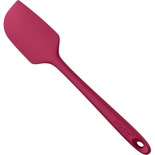 Eryi-Grande Spatule En Silicone: 250¿ Résistant À La Chaleur Maryse Grattoir Flexible Et Antiadhésif, Ustensile De Cuisine Pour La Cuisson Pour Mélanger Remuant Raclant (29cm, Rouge)