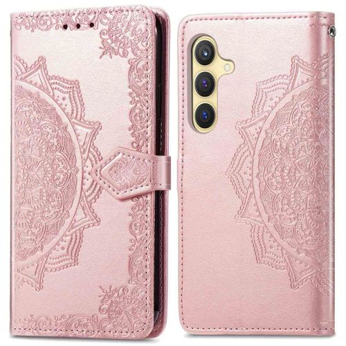 Imoshion Etui De Tã©Lã©Phone Portefeuille Mandala Samsung Galaxy S24 Rose Dorã©E
