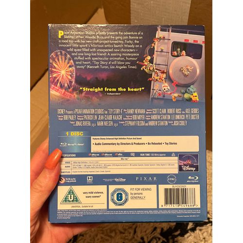 Toy Story 4 Blu Ray Import