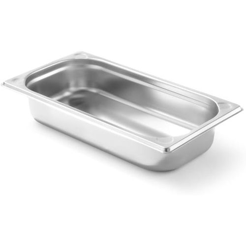 Eryi-Bac Gastronorme, Gn 1/3, Résistance Thermique -40 °C À 300 °C, Utilisable Dans Des Fours À Convection, Des Réfrigérateurs, Des Bain-Maries, Des Chafing Dishes, 1.5l, 325x176x(H)40mm, Inox