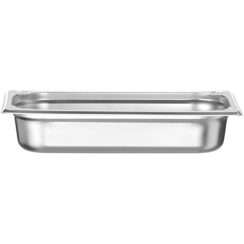 Eryi-Bac Gastronorme, Gn 1/3, Résistance Thermique -40 °C À 300 °C, Utilisable Dans Des Fours À Convection, Des Réfrigérateurs, Des Bain-Maries, Des Chafing Dishes, 2.5l, 325x176x(H)65mm, Inox