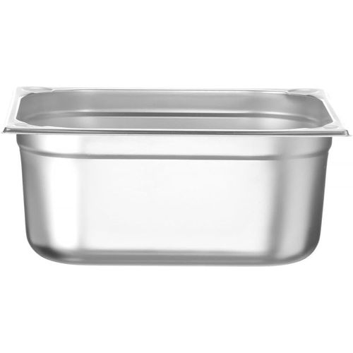 Eryi-Bac Gastronorme, Gn 2/3, Résistance Thermique -40 °C À 300 °C, Utilisable Dans Des Fours À Convection, Des Réfrigérateurs, Des Bain-Maries, Des Chafing Dishes, 13l, 354x325x(H)150mm, Inox