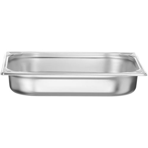 Eryi-Bac Gastronorme, Gn 2/3, Résistance Thermique -40 °C À 300 °C, Utilisable Dans Des Fours À Convection, Des Réfrigérateurs, Des Bain-Maries, Des Chafing Dishes, 5.5l, 354x325x(H)65mm, Inox