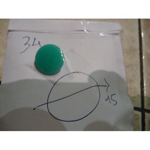Lot B11 8 Boutons Verts Turquoise À Queue Diam 015 Plusieurs Lots Dispo Avec Des Diam Differents